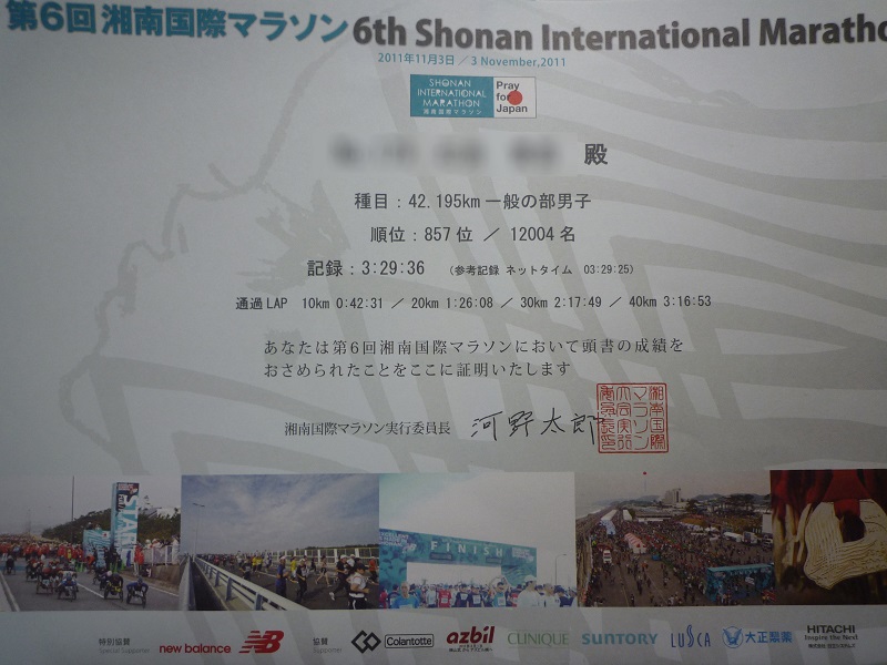 第6回湘南国際マラソン